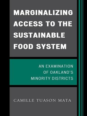 cover image of Marginalizing Access to the Sustainable Food System